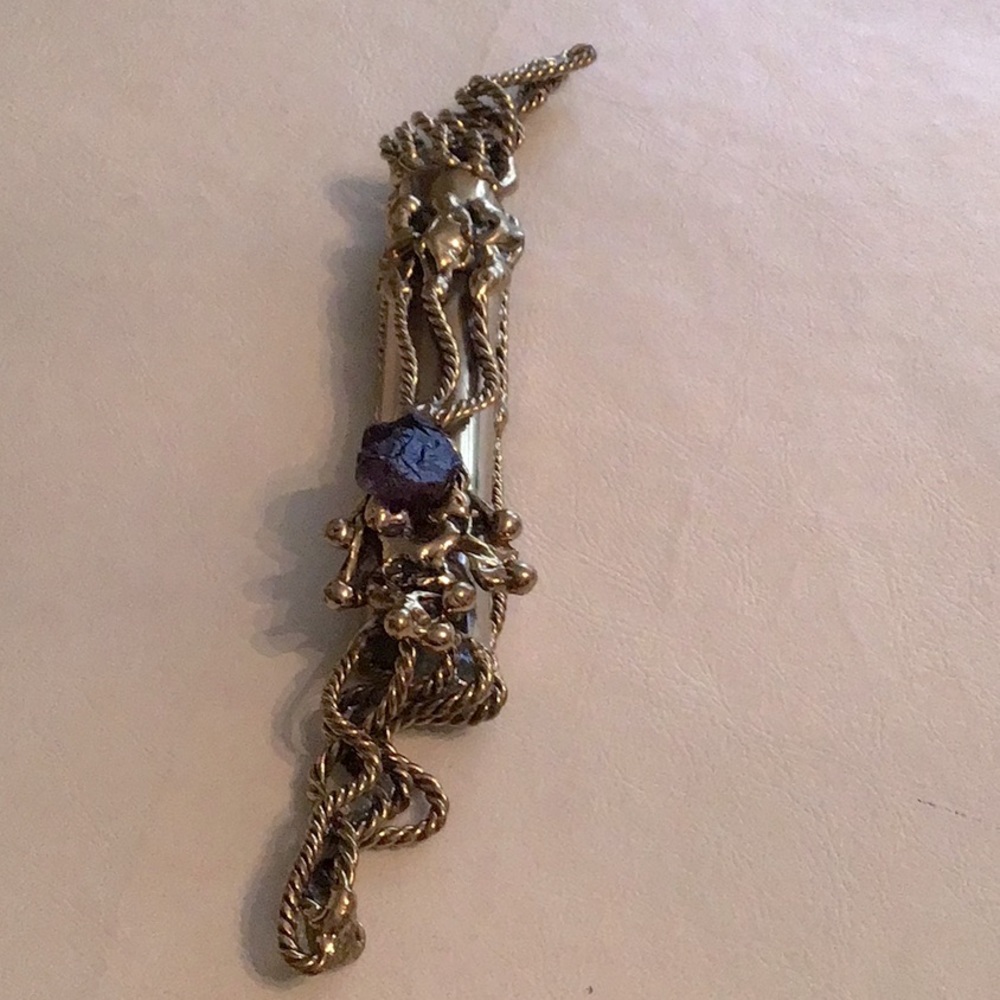 #Amethyst Mezuzah